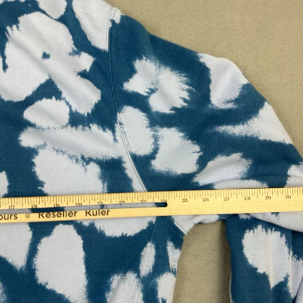 Nike Sweatshirt Men Extra Large Blue Abstract Cloud Crewneck Pullover Swoosh XL